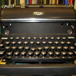 Merton's typewriter